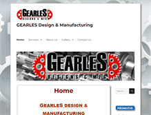 Tablet Screenshot of gearles.com